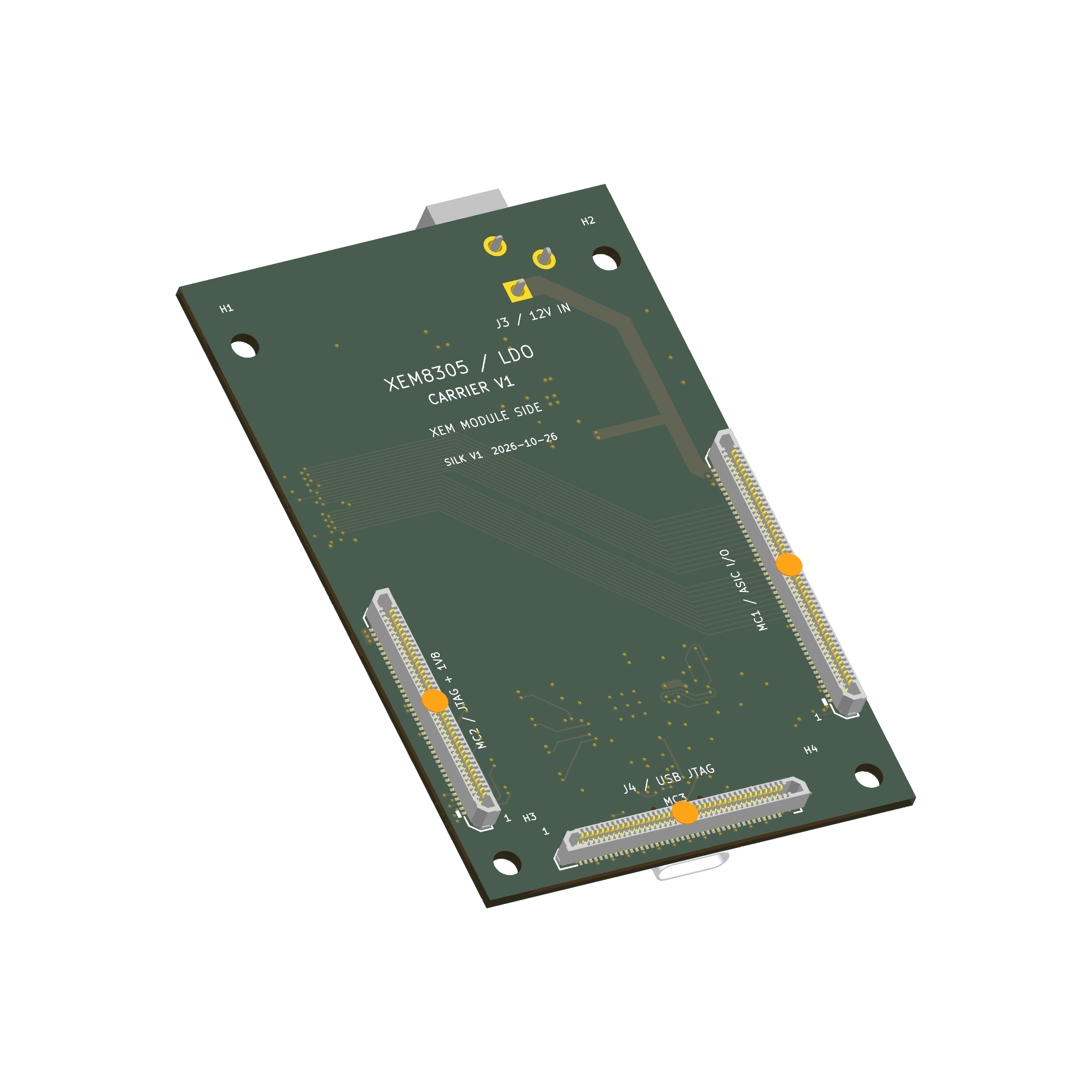 3D render of the latest carrier